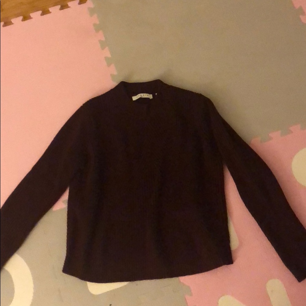 Sandro size small burgundy sweater